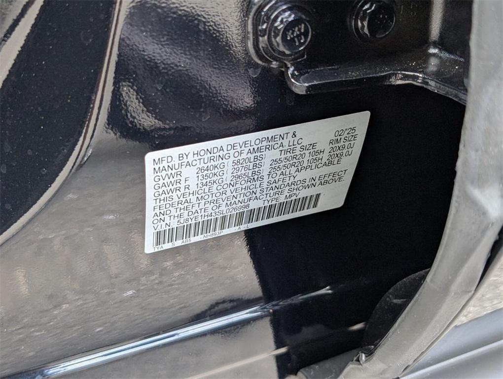 new 2025 Acura MDX car, priced at $60,750