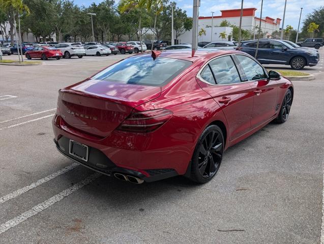 used 2023 Genesis G70 car, priced at $32,900