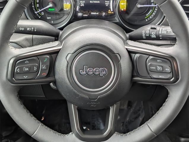 used 2023 Jeep Wrangler 4xe car, priced at $28,700