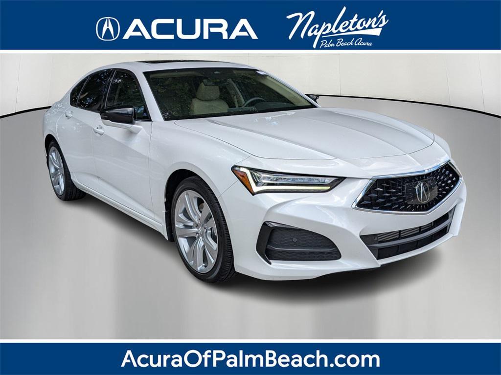 used 2023 Acura TLX car, priced at $33,200
