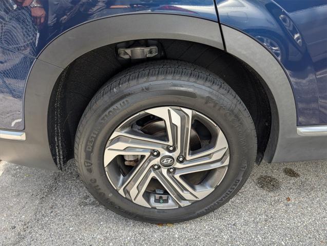 used 2021 Hyundai Santa Fe car, priced at $18,500