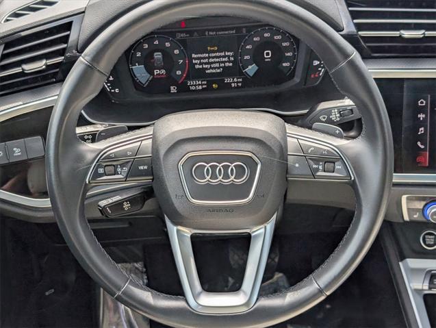 used 2023 Audi Q3 car, priced at $27,500