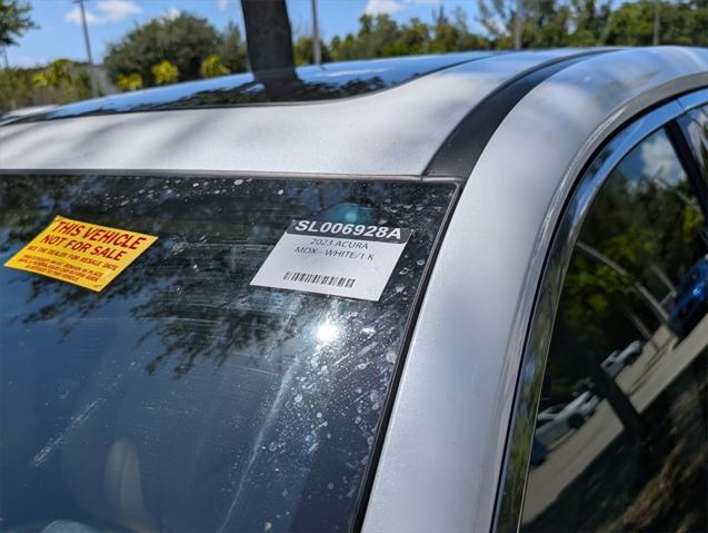 used 2023 Acura MDX car, priced at $36,500