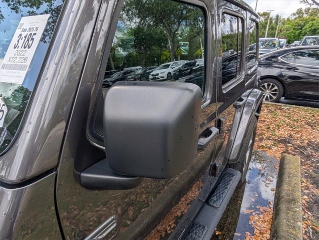 used 2022 Jeep Wrangler Unlimited car, priced at $35,100