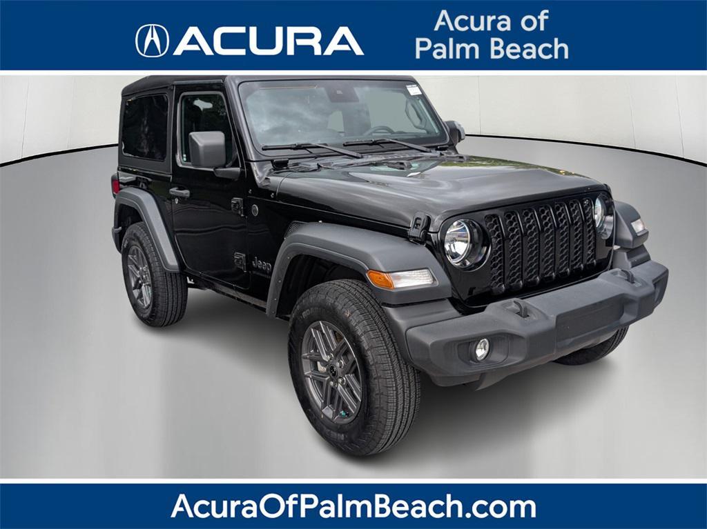 used 2024 Jeep Wrangler car, priced at $33,500
