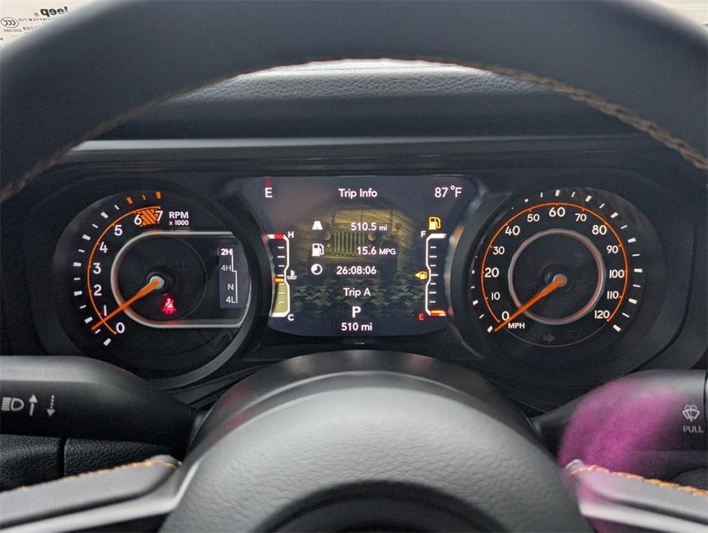 used 2024 Jeep Wrangler car, priced at $33,500