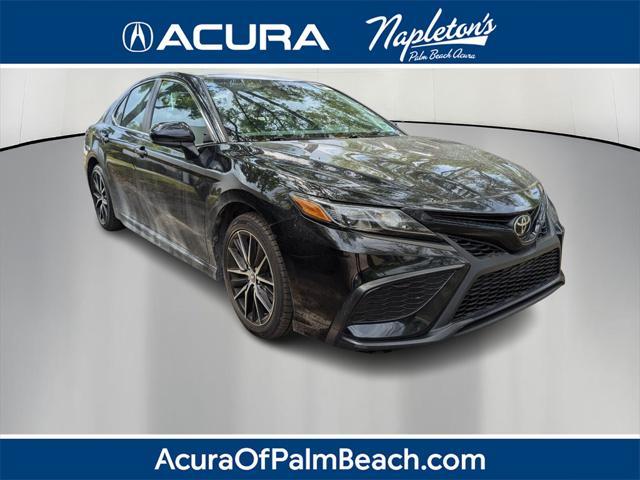 used 2021 Toyota Camry car, priced at $19,500