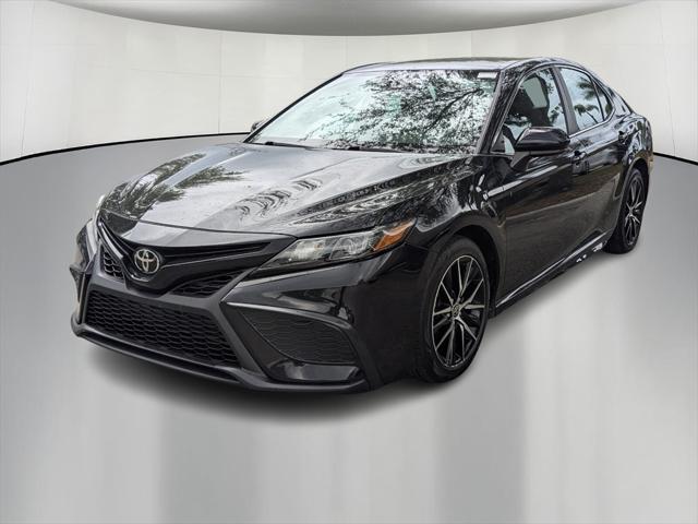 used 2021 Toyota Camry car, priced at $18,900