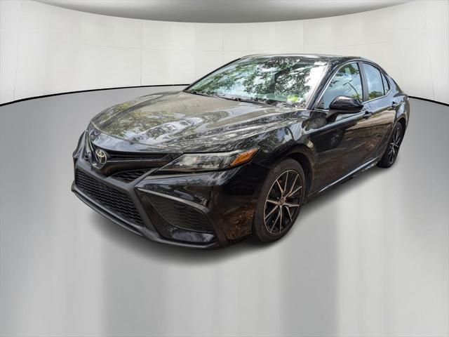 used 2021 Toyota Camry car, priced at $19,500