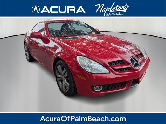 used 2009 Mercedes-Benz SLK-Class car, priced at $8,900