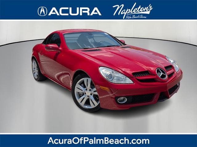 used 2009 Mercedes-Benz SLK-Class car, priced at $9,900