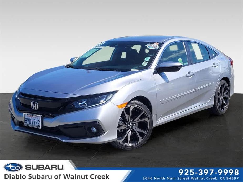 used 2021 Honda Civic car, priced at $24,514