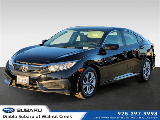 used 2018 Honda Civic car, priced at $17,805