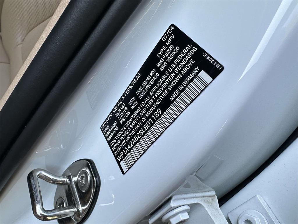 used 2025 Porsche Macan car, priced at $66,000