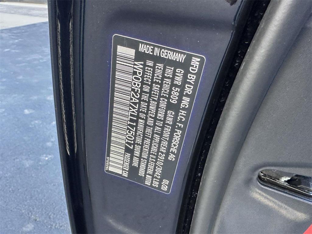 used 2020 Porsche Panamera car, priced at $95,000