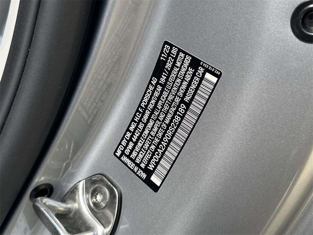 used 2024 Porsche 911 car, priced at $139,900