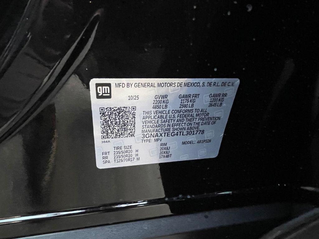 new 2026 Chevrolet Equinox car, priced at $37,895