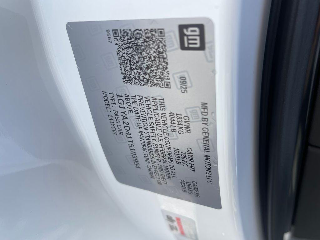 new 2026 Chevrolet Corvette car, priced at $74,995