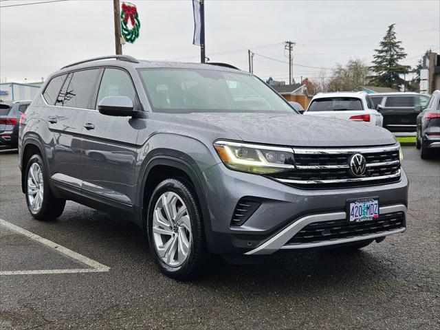 used 2021 Volkswagen Atlas car, priced at $29,879