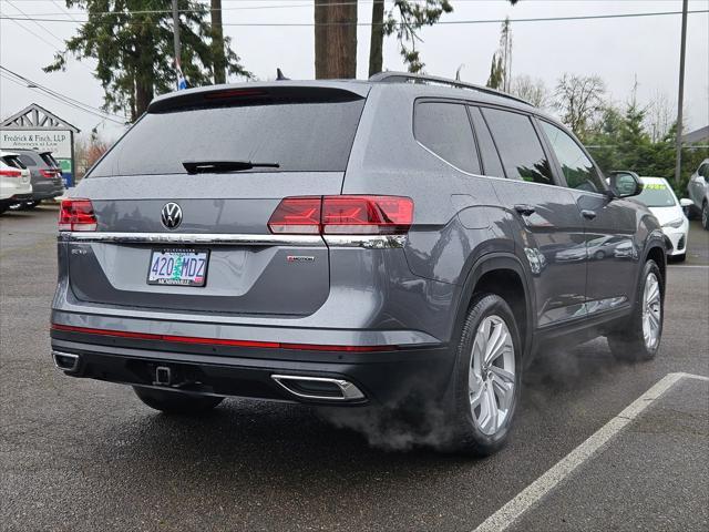 used 2021 Volkswagen Atlas car, priced at $29,879