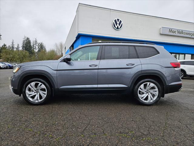 used 2021 Volkswagen Atlas car, priced at $29,879