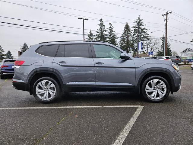 used 2021 Volkswagen Atlas car, priced at $29,879