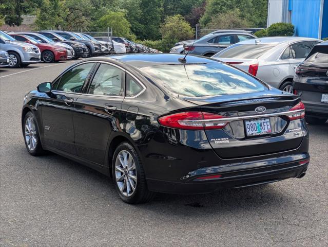 used 2017 Ford Fusion Energi car, priced at $16,990