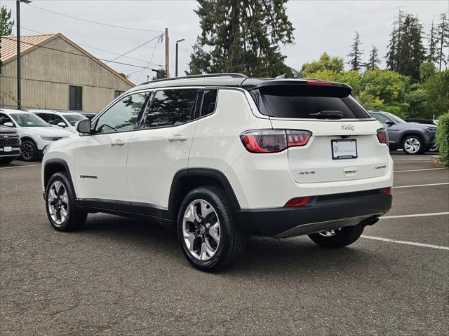 used 2021 Jeep Compass car, priced at $19,990