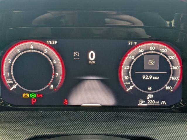 new 2025 Volkswagen Golf GTI car, priced at $43,198