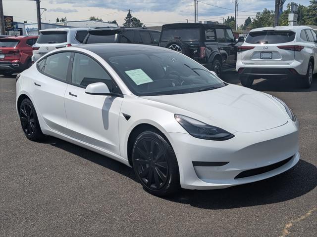 used 2021 Tesla Model 3 car, priced at $18,990