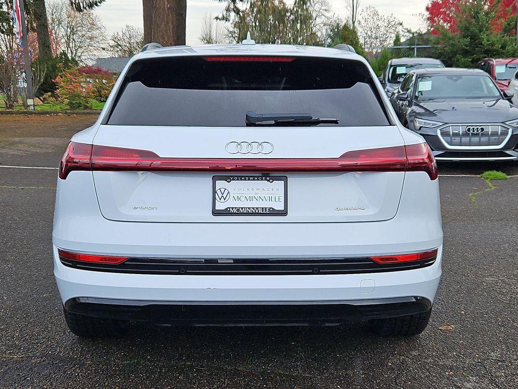 used 2021 Audi e-tron car, priced at $18,990