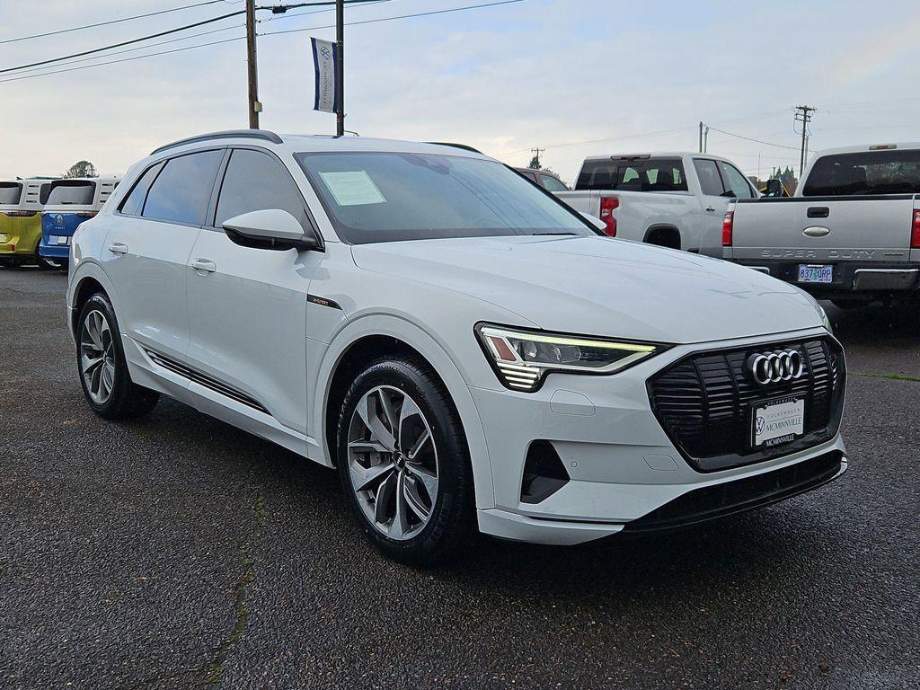 used 2021 Audi e-tron car, priced at $18,990