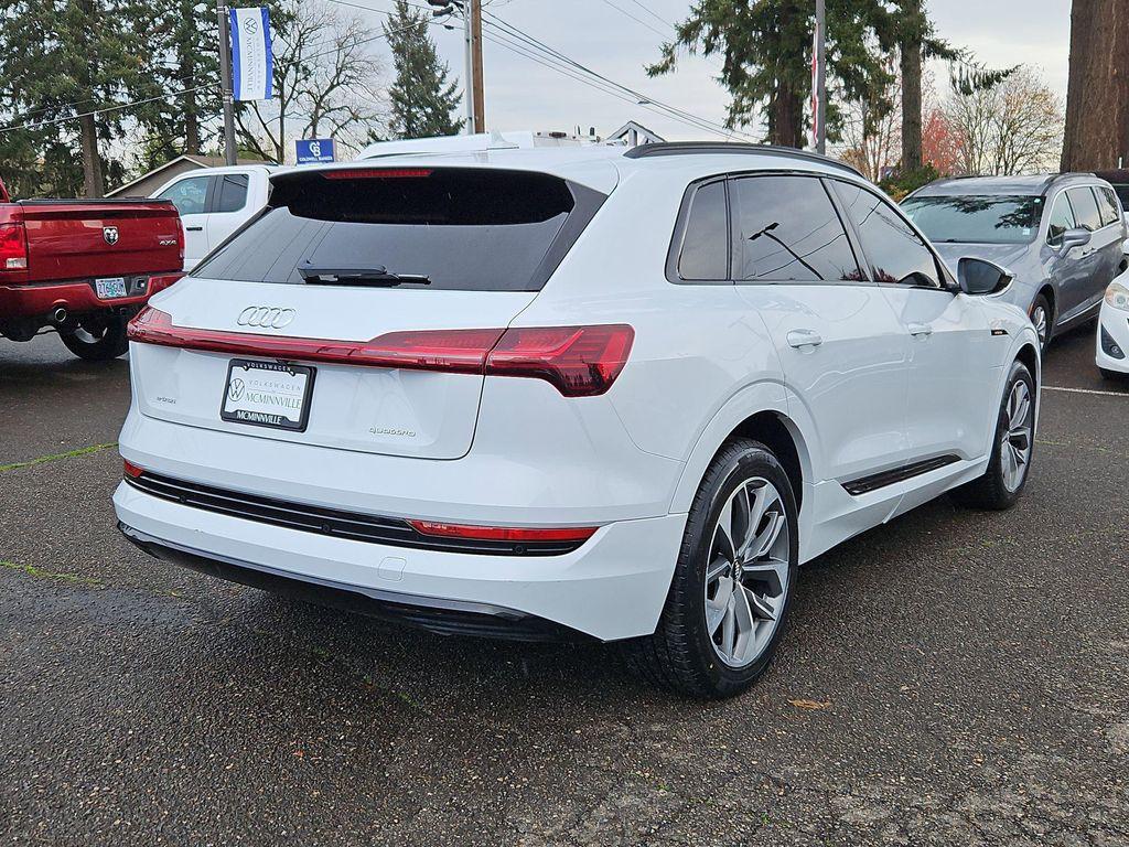 used 2021 Audi e-tron car, priced at $18,990