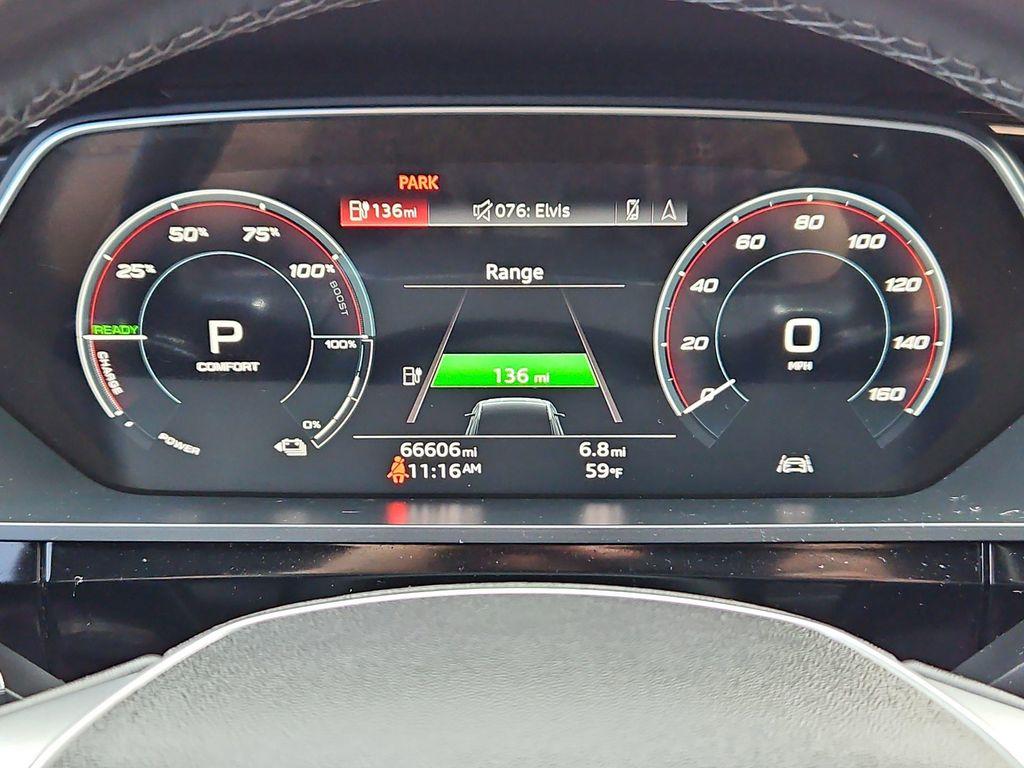 used 2021 Audi e-tron car, priced at $18,990