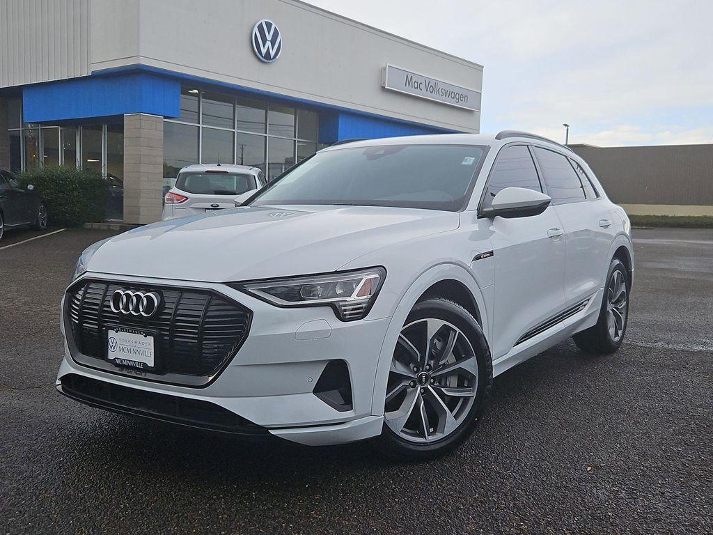 used 2021 Audi e-tron car, priced at $18,990