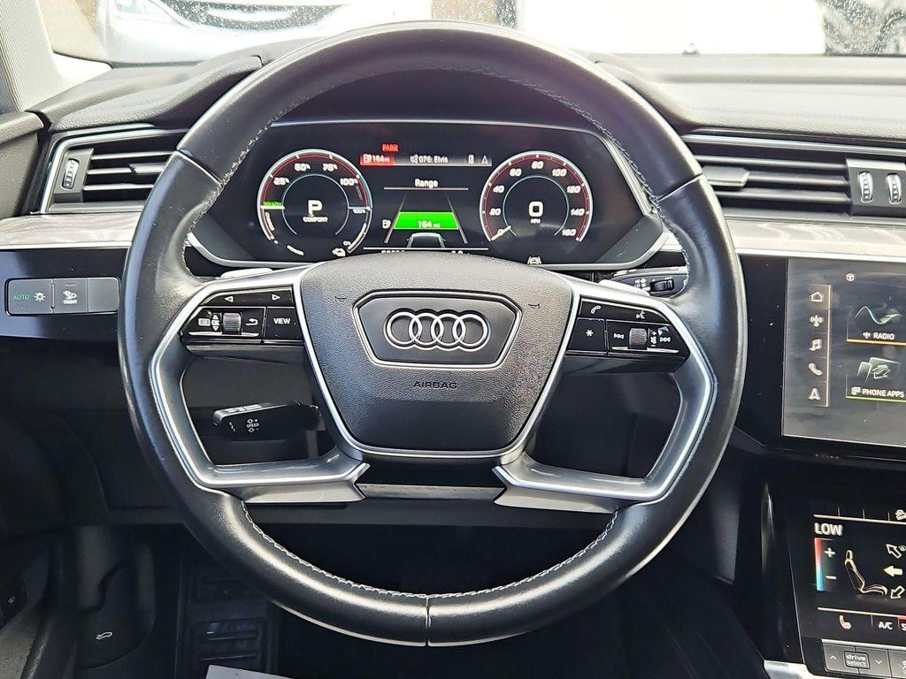 used 2021 Audi e-tron car, priced at $18,990