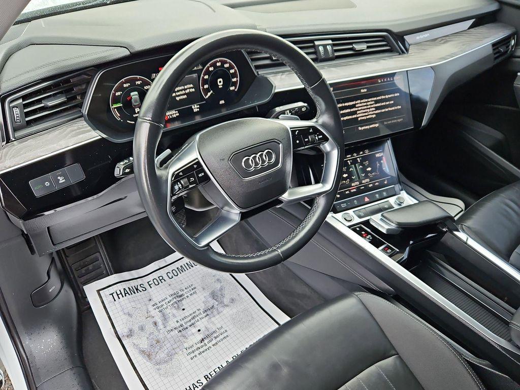 used 2021 Audi e-tron car, priced at $18,990