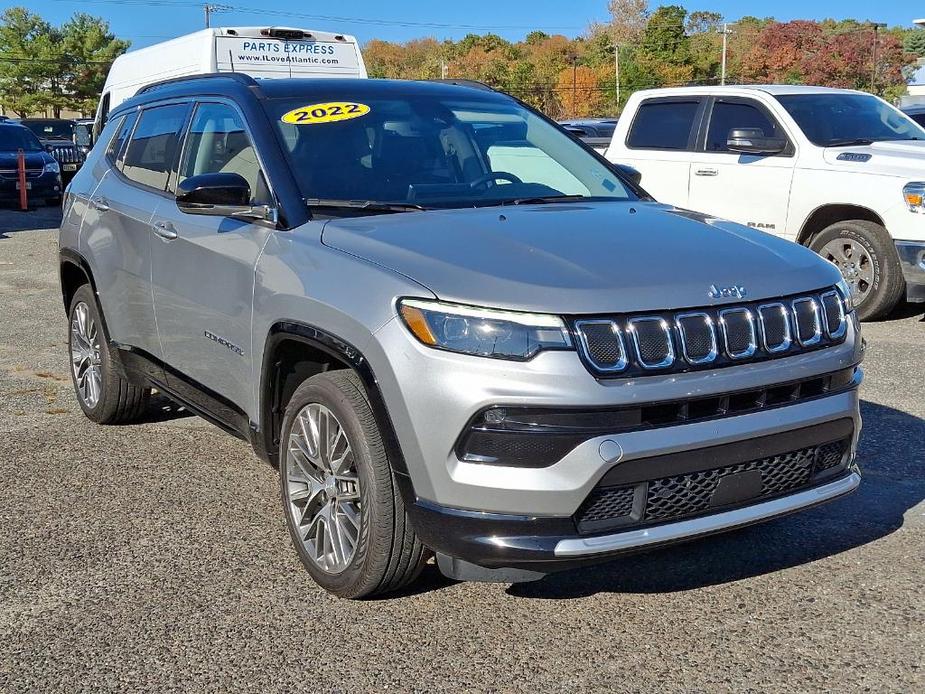 used 2022 Jeep Compass car, priced at $25,495