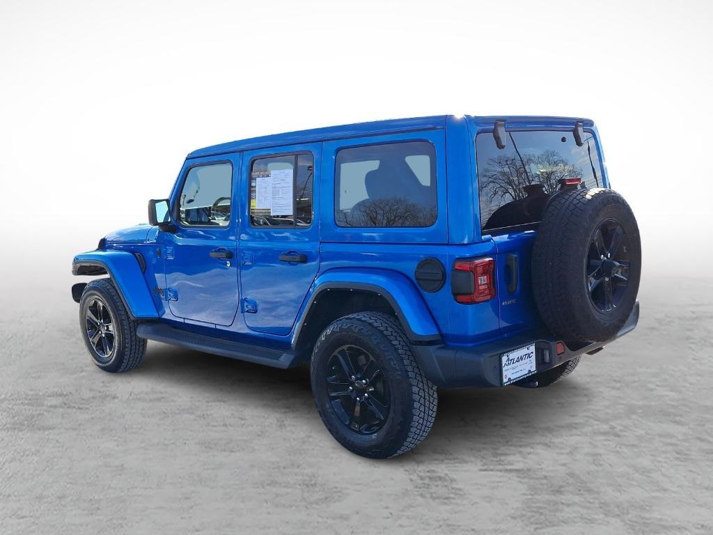 used 2021 Jeep Wrangler Unlimited car, priced at $33,890