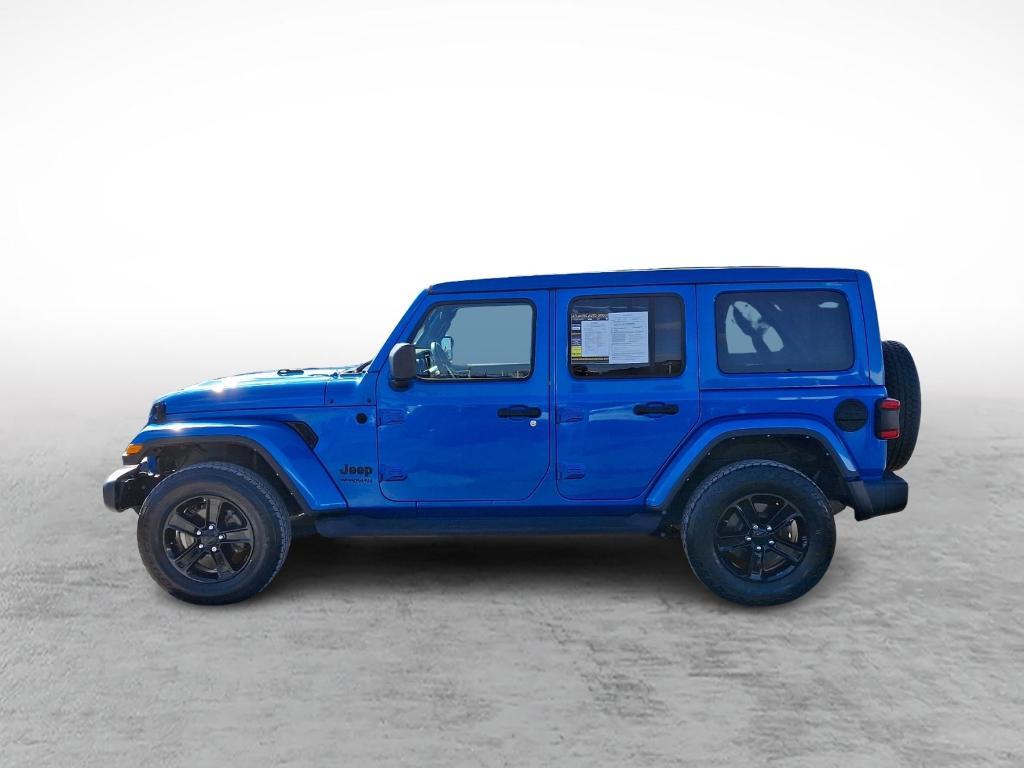 used 2021 Jeep Wrangler Unlimited car, priced at $33,890