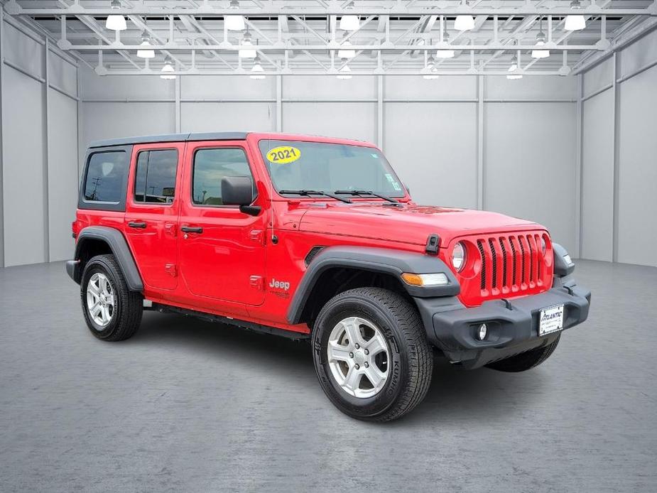 used 2021 Jeep Wrangler Unlimited car, priced at $28,575