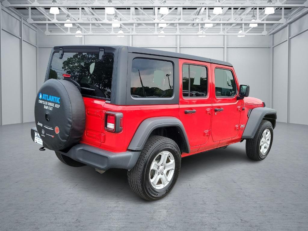 used 2021 Jeep Wrangler Unlimited car, priced at $28,575