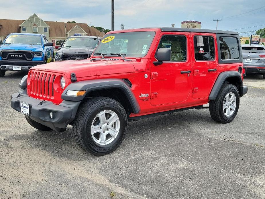 used 2021 Jeep Wrangler Unlimited car, priced at $29,995