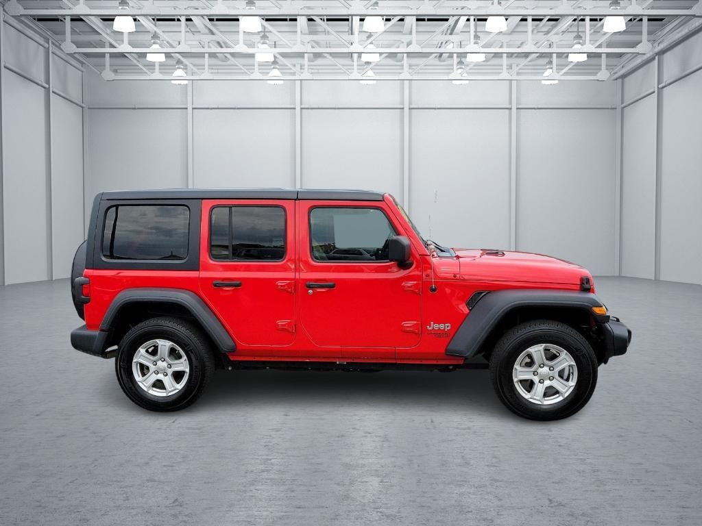 used 2021 Jeep Wrangler Unlimited car, priced at $28,575