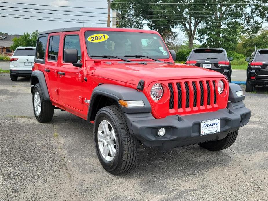 used 2021 Jeep Wrangler Unlimited car, priced at $29,995