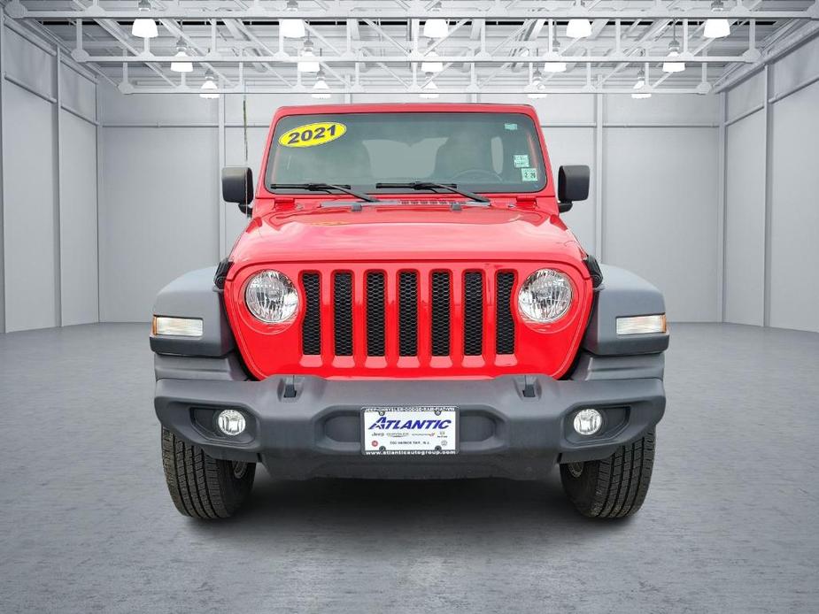 used 2021 Jeep Wrangler Unlimited car, priced at $28,575