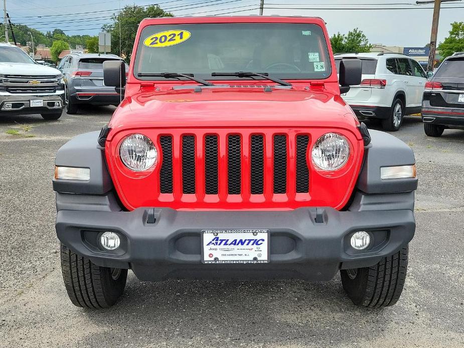 used 2021 Jeep Wrangler Unlimited car, priced at $29,995