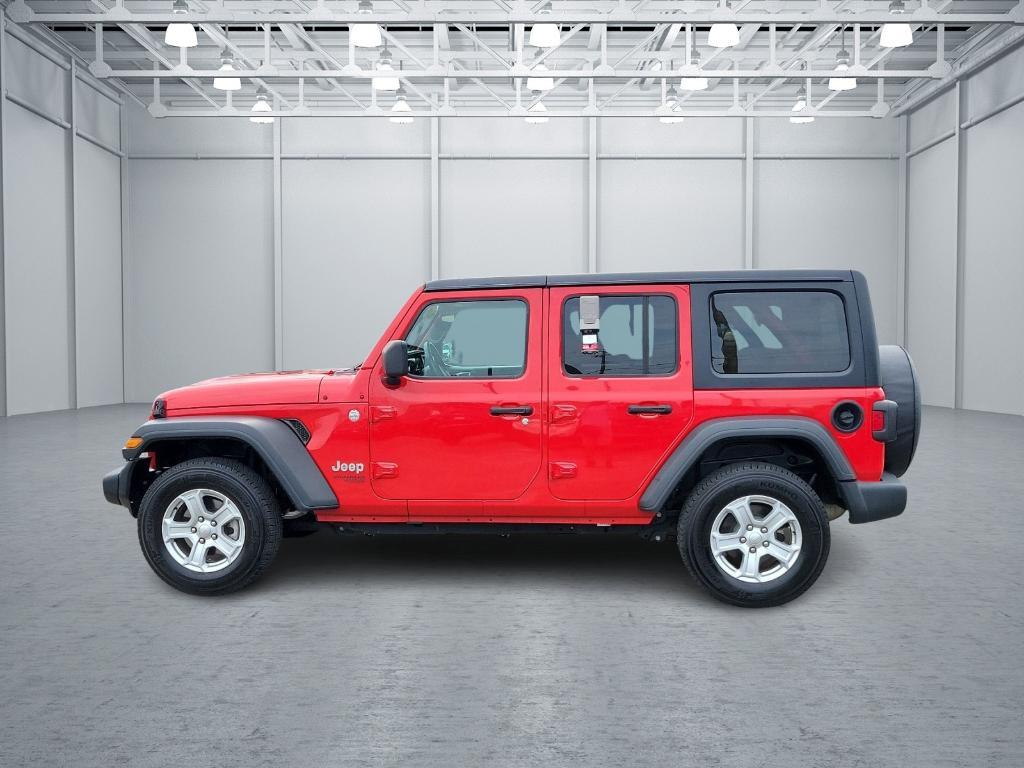 used 2021 Jeep Wrangler Unlimited car, priced at $28,575