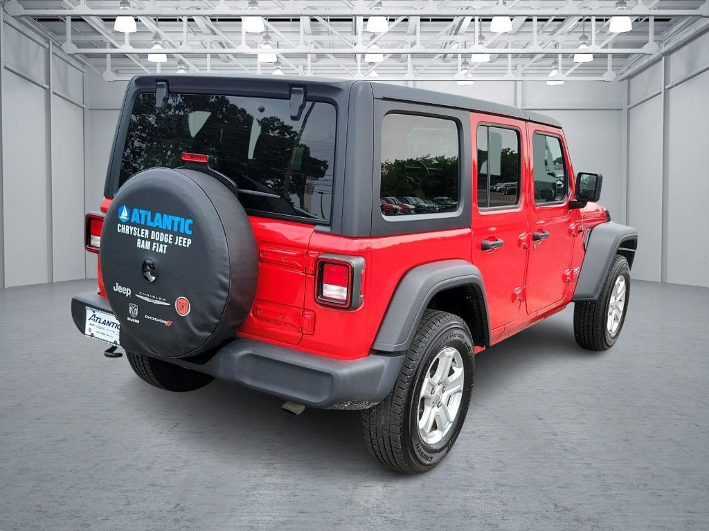 used 2021 Jeep Wrangler Unlimited car, priced at $28,575