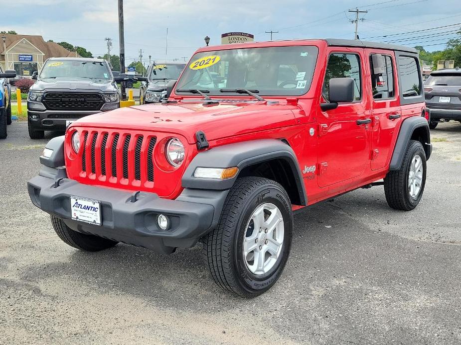 used 2021 Jeep Wrangler Unlimited car, priced at $29,995